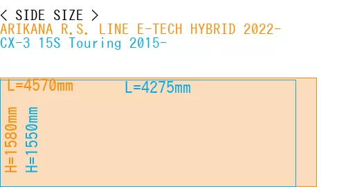 #ARIKANA R.S. LINE E-TECH HYBRID 2022- + CX-3 15S Touring 2015-